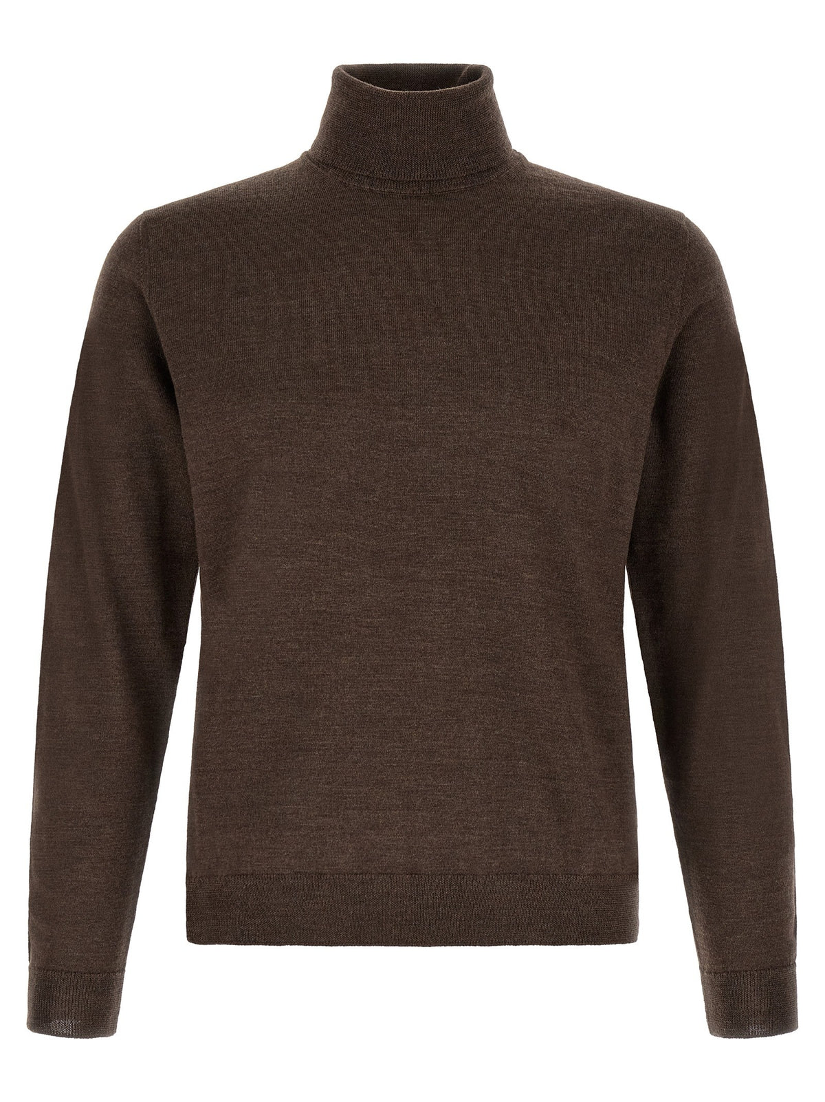Zanone Turtle Neck Sweater Brown