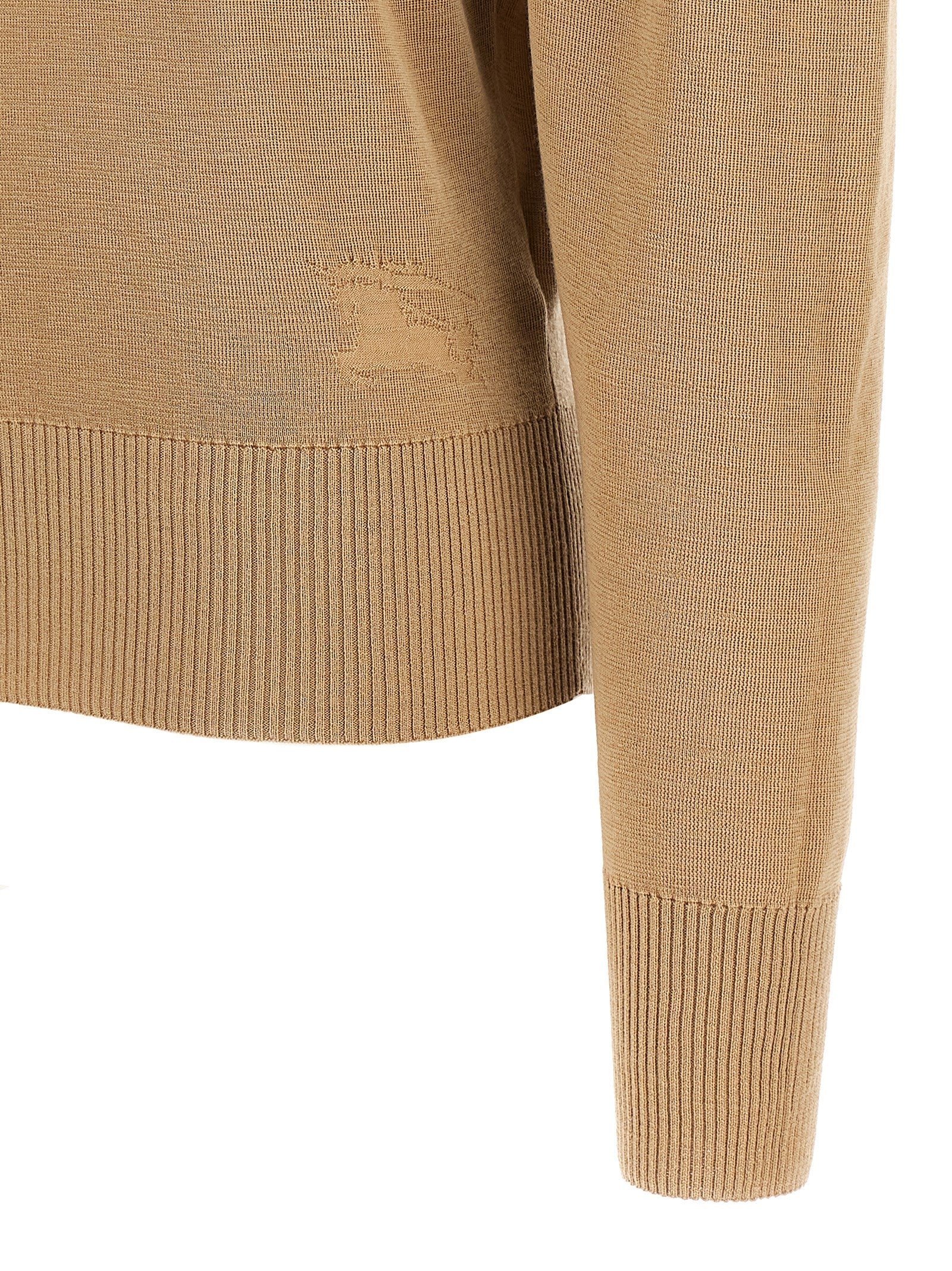 Burberry Turtle Neck Sweater Beige
