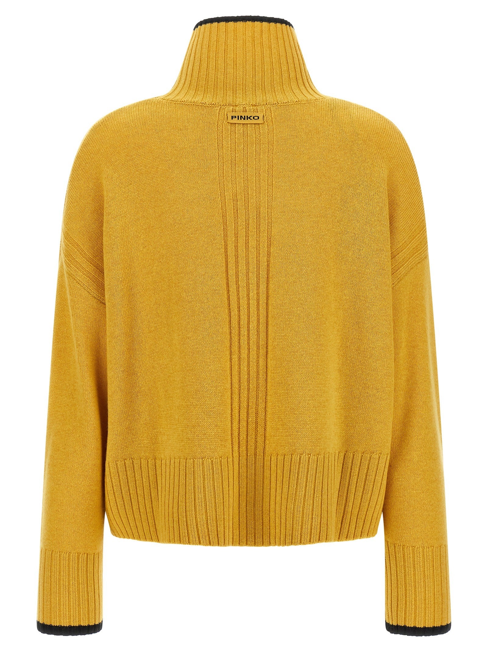 Pinko Turtle Neck Sweater Yellow