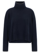 Pinko Turtle Neck Sweater Blue