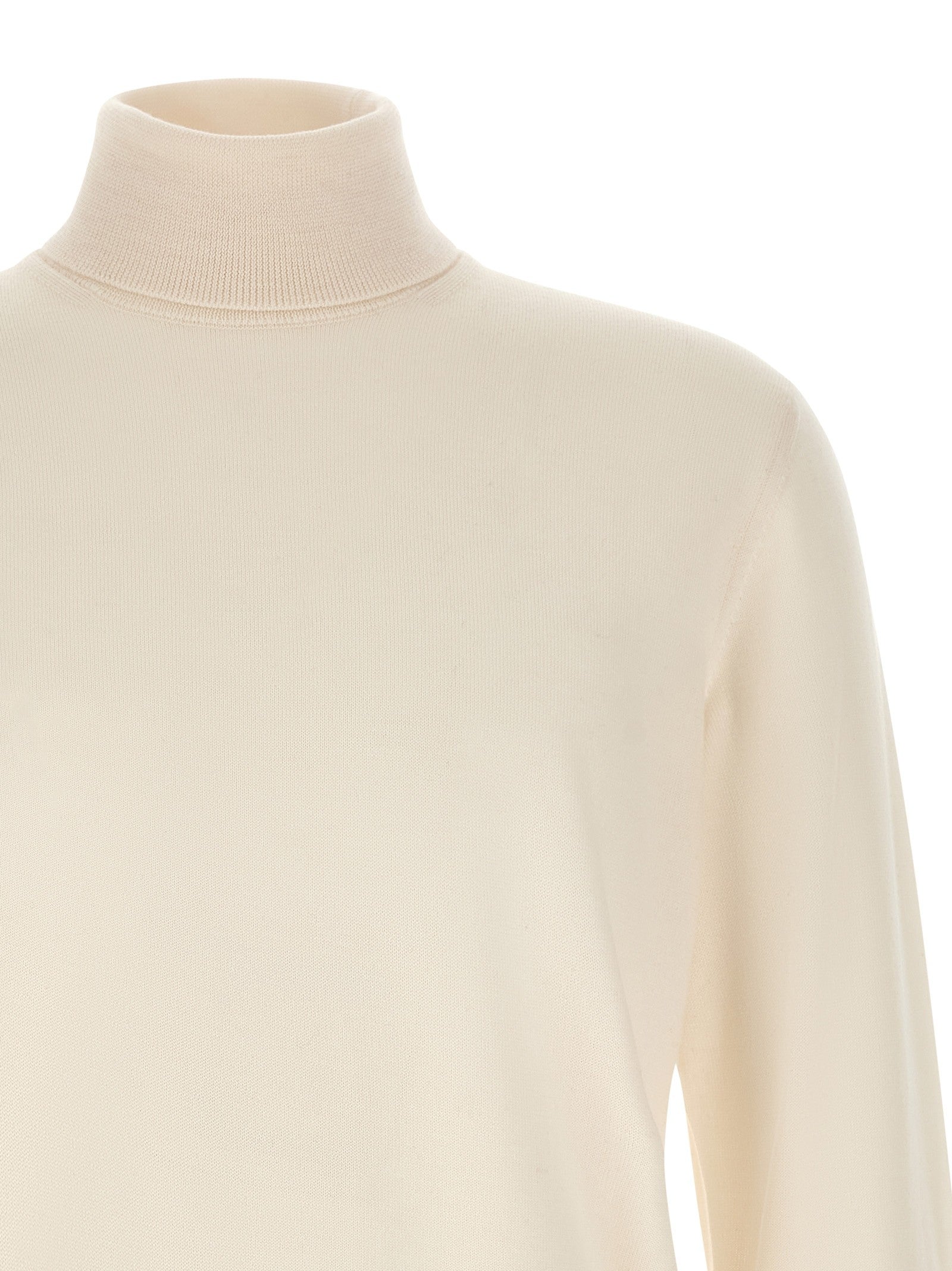 Zanone Turtle Neck Sweater White
