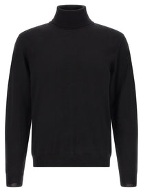 Zanone Turtle Neck Sweater Black