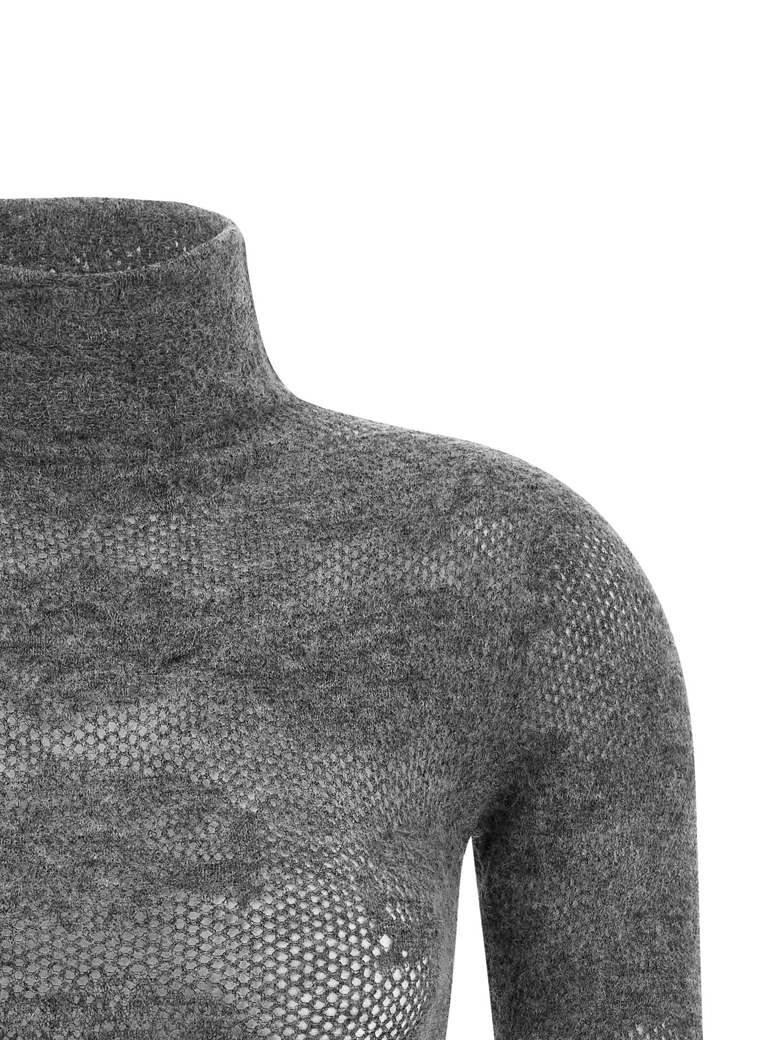 Brunello Cucinelli Turtle Neck Sweater Grey