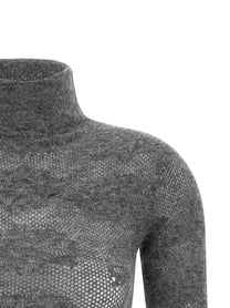 Brunello Cucinelli Turtle Neck Sweater Grey