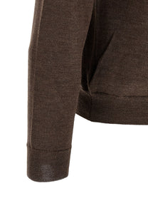 Zanone Turtle Neck Sweater Brown