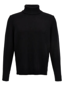 Zanone Turtle Neck Sweater Black