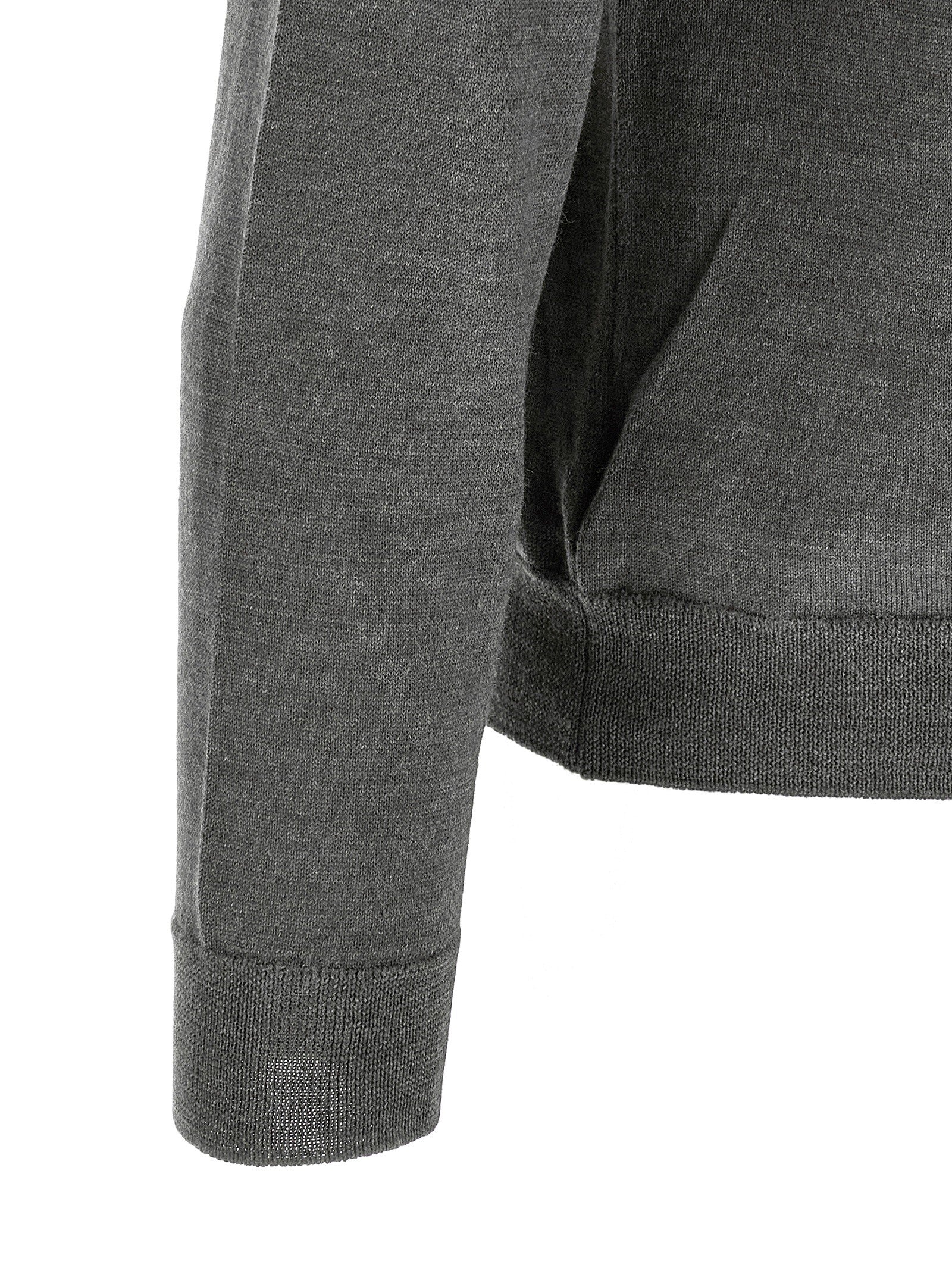 Zanone Turtle Neck Sweater Grey