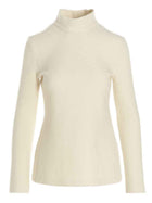 Jil Sander Turtle Neck Sweater White