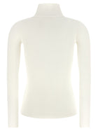 Elisabetta Franchi Turtleneck Embroidery À Jour White, view 2