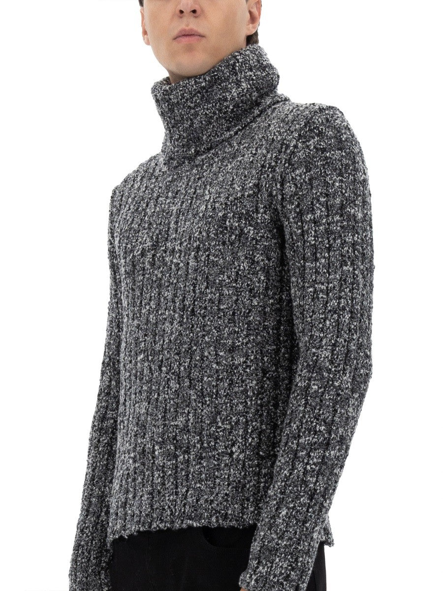 Dolce &amp; Gabbana Men's Turtleneck Pullover Grey, view 4