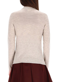 Max Mara Women's Turtleneck Sweater Meana Beige