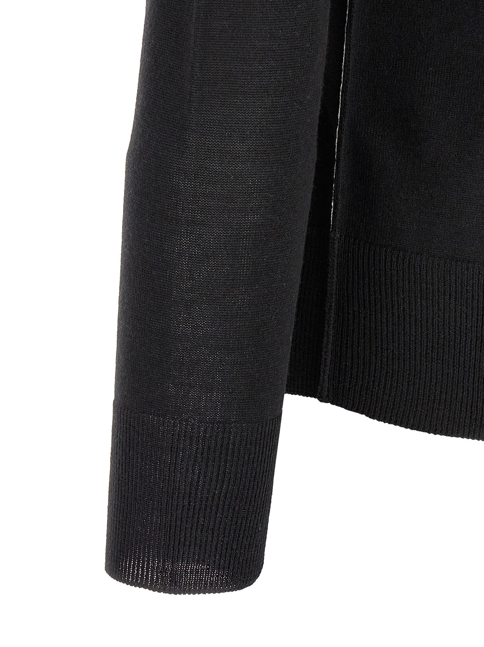 MM6 Maison Margiela Turtleneck Sweater Black