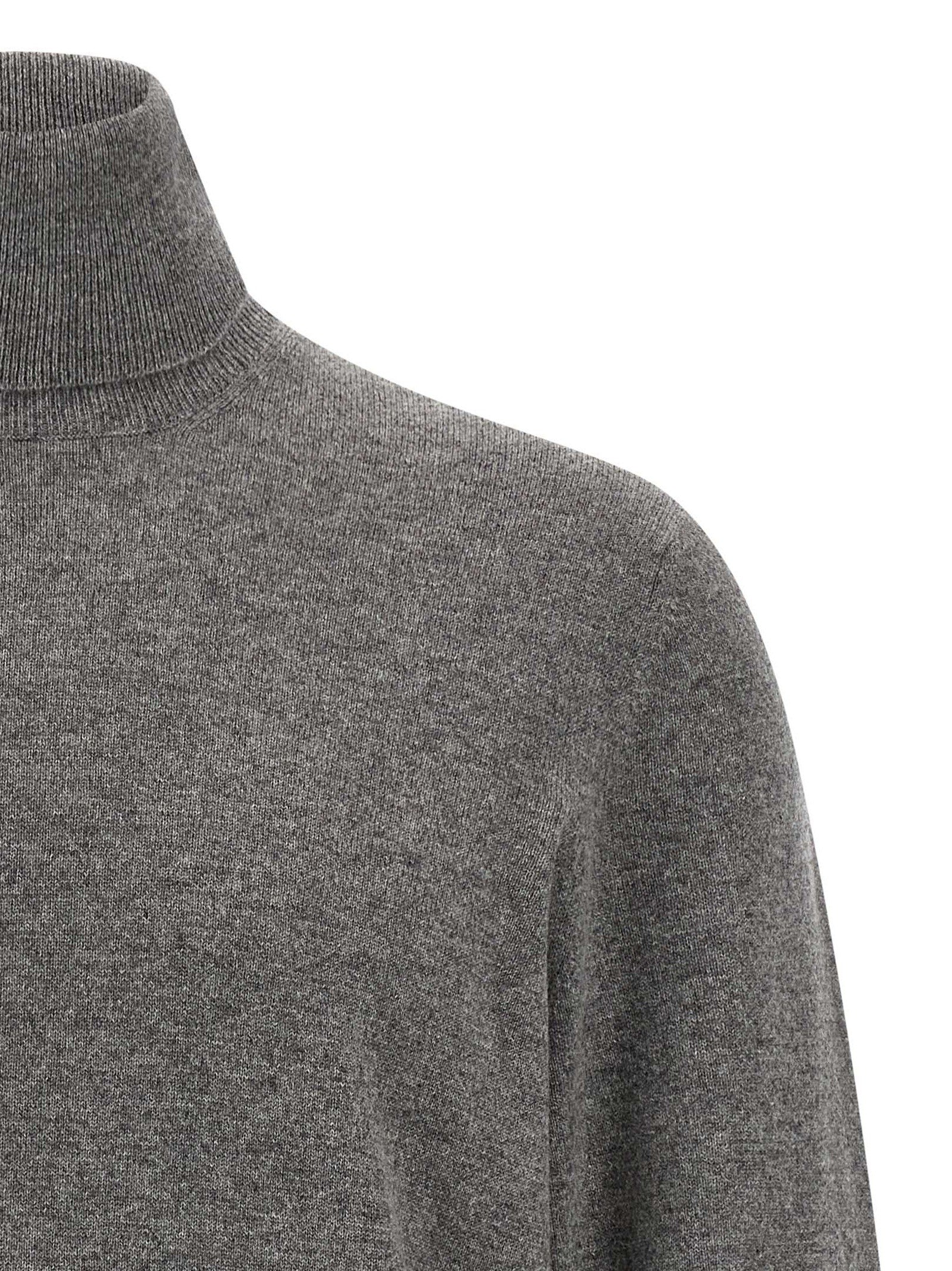 Brunello Cucinelli Turtleneck Sweater Grey