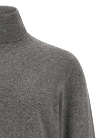 Brunello Cucinelli Turtleneck Sweater Grey