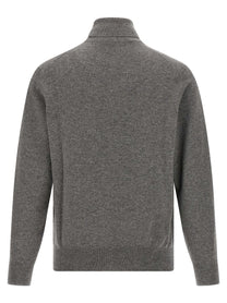 Brunello Cucinelli Turtleneck Sweater Grey