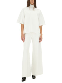 Theory Women's Turtleneck Top White
