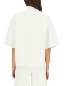 Theory Women's Turtleneck Top White