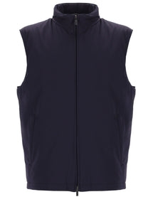 Fay Men's Turtleneck Vest Blue