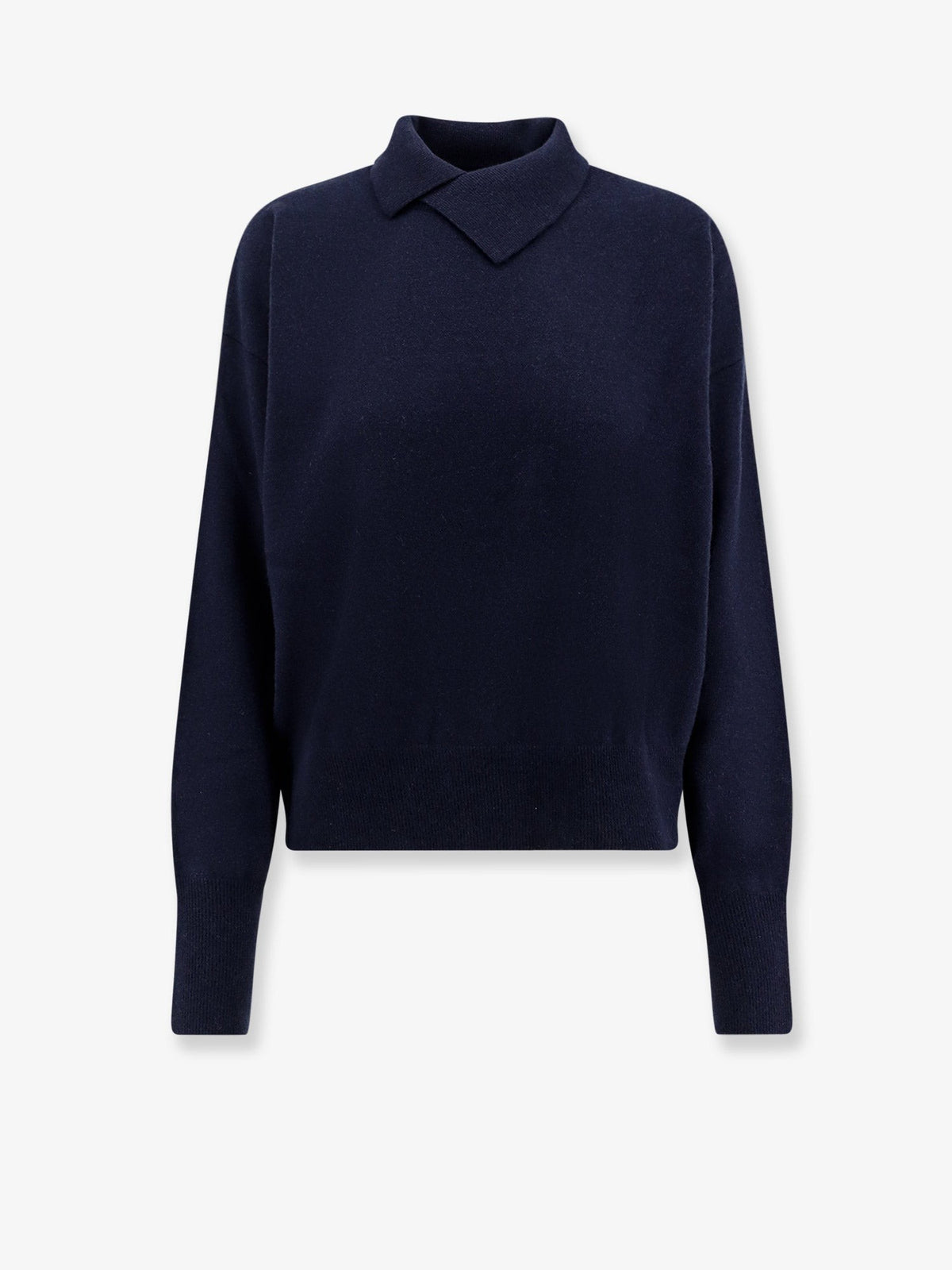 The 73 Women's Turtleneck Wool Sweater Blue