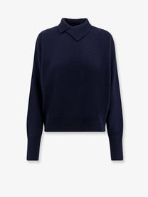 The 73 Women's Turtleneck Wool Sweater Blue
