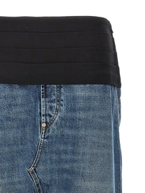 Stella McCartney Tuxedo Band Skirt Blue