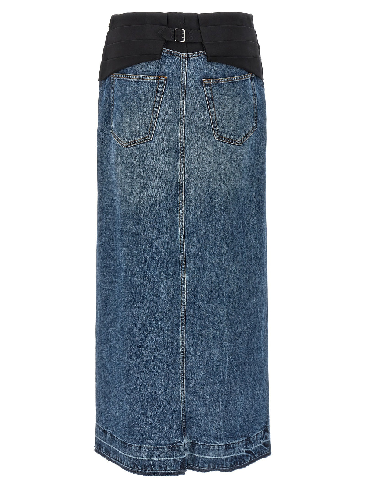Stella McCartney Tuxedo Band Skirt Blue