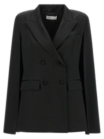 Federica Bonifaci Tuxedo Cape Black
