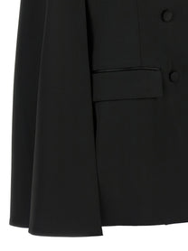 Federica Bonifaci Tuxedo Cape Black