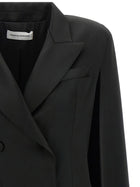 Federica Bonifaci Tuxedo Cape Black