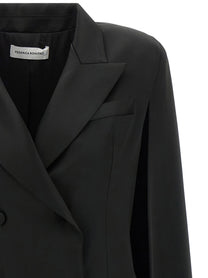 Federica Bonifaci Tuxedo Cape Black