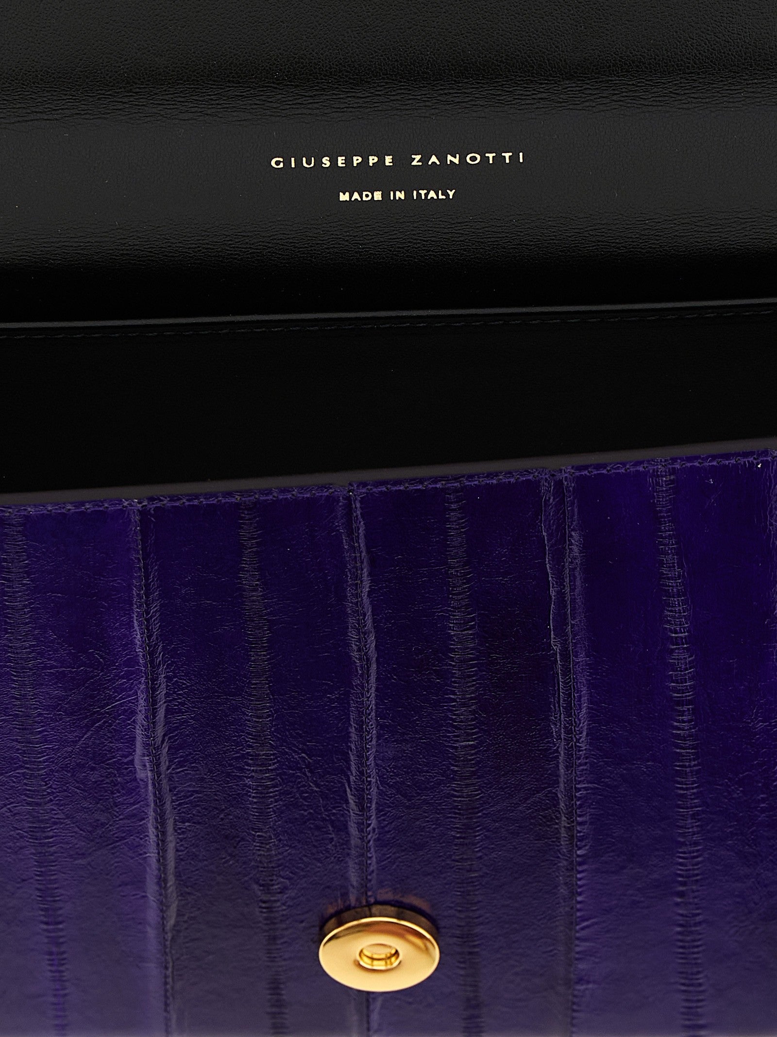 Giuseppe Zanotti Tuxedo Clutch Purple