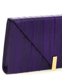 Giuseppe Zanotti Tuxedo Clutch Purple