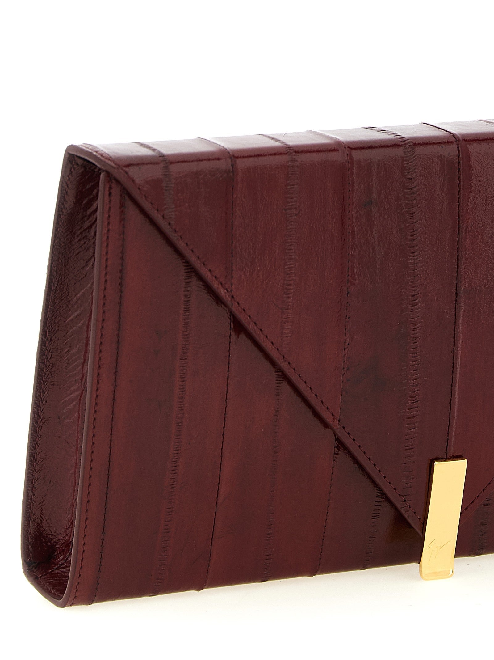 Giuseppe Zanotti Tuxedo Clutch Red