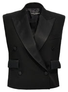 Dolce &amp; Gabbana Tuxedo Gilet Black