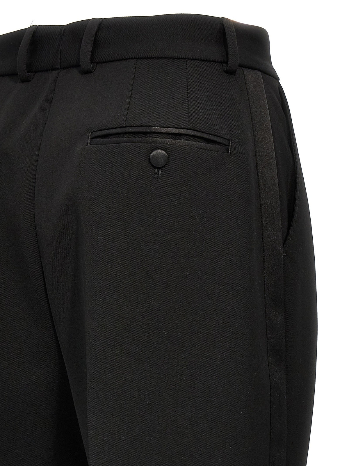Dolce &amp; Gabbana Tuxedo Pants Black