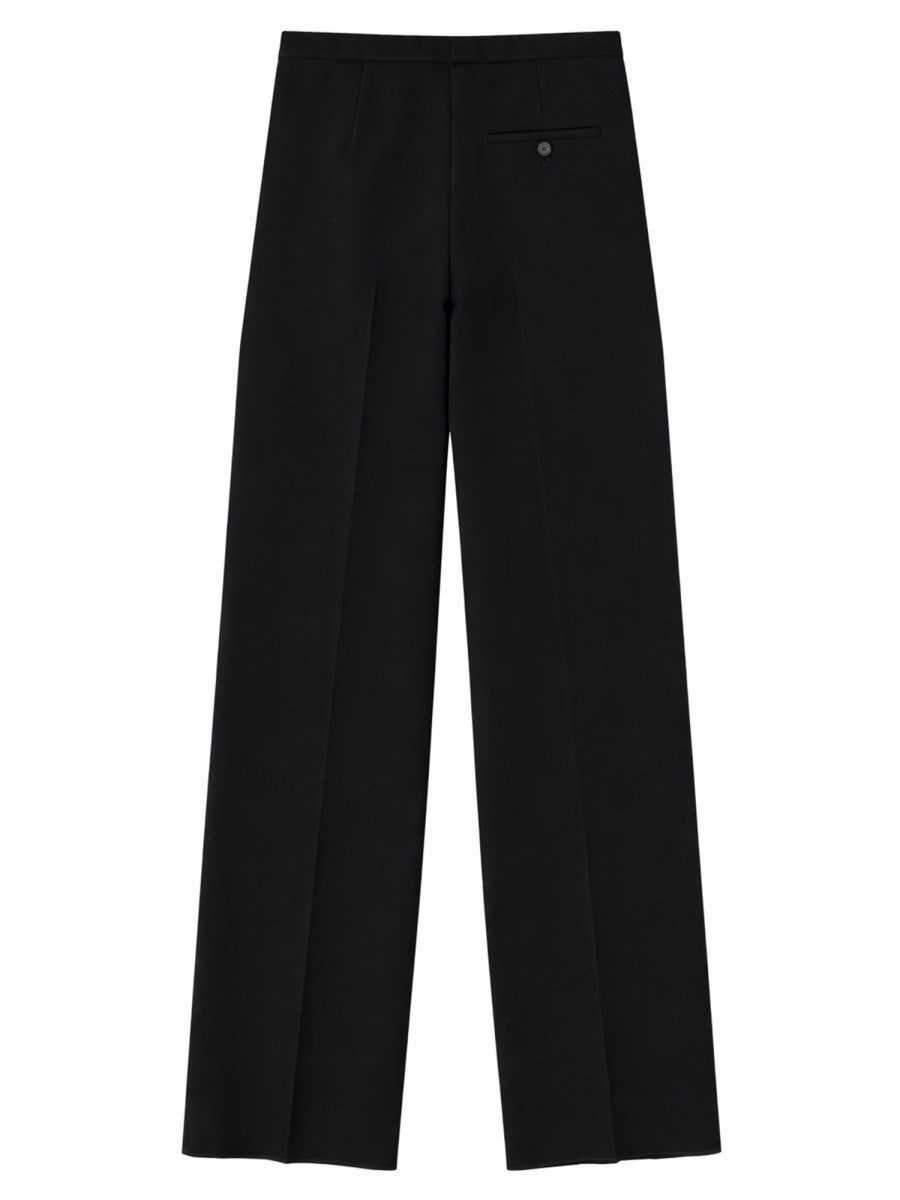 Balenciaga Women's Tuxedo Pants Black