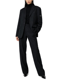 Balenciaga Women's Tuxedo Pants Black