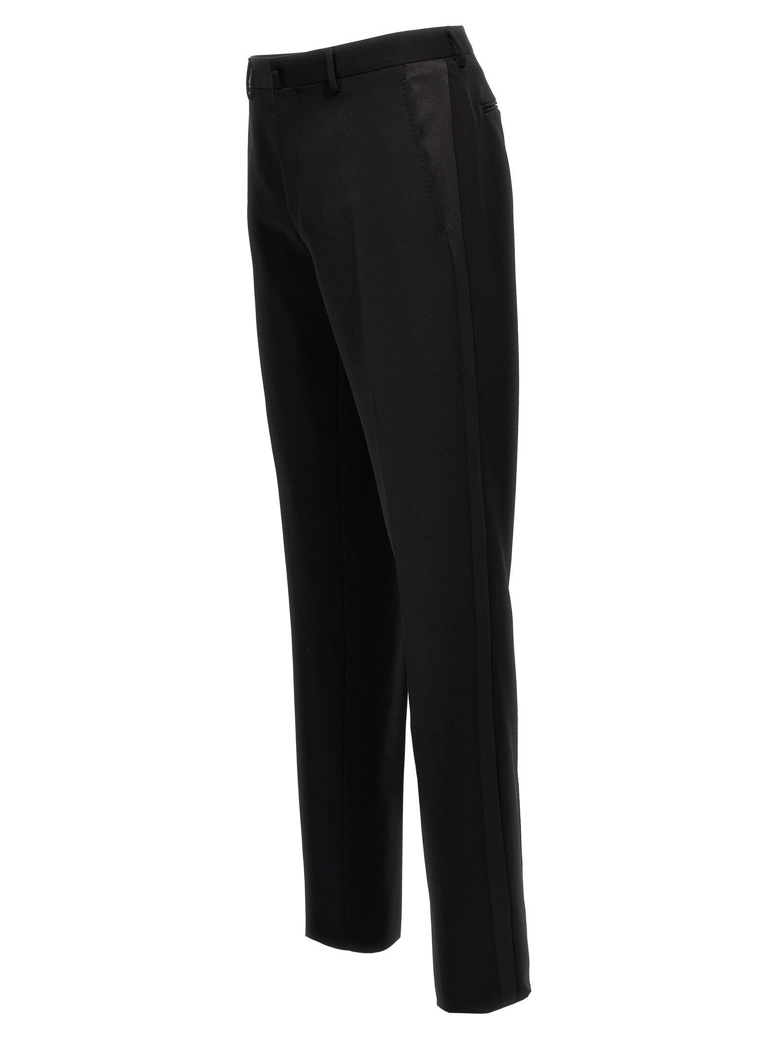 LANVIN Tuxedo Pants Black