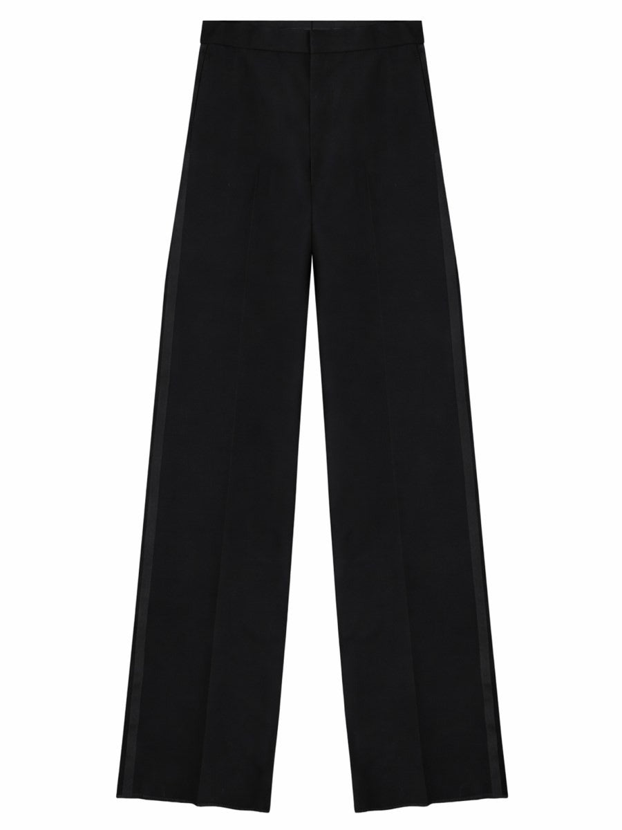 Balenciaga Women's Tuxedo Pants Black