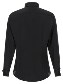 Pal Zileri Tuxedo Shirt Ceremony Line Black, view 2
