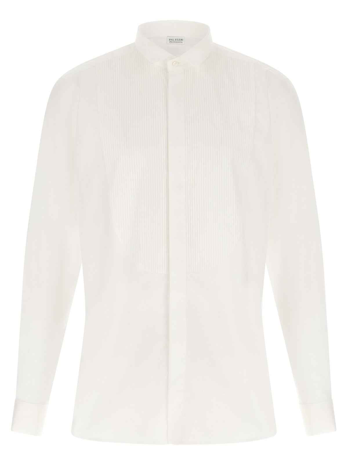 Pal Zileri Tuxedo Shirt Ceremony Line White