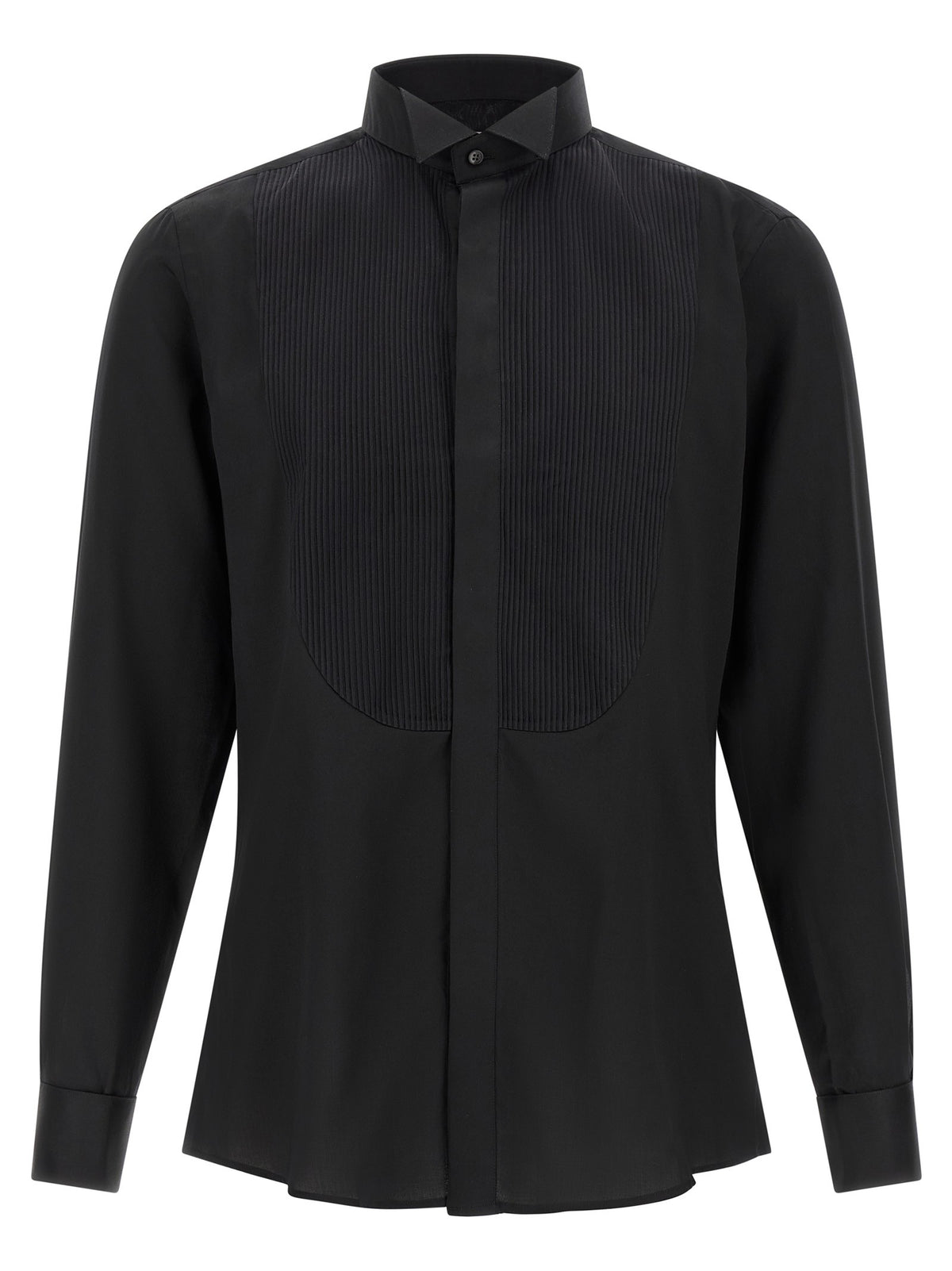 Pal Zileri Tuxedo Shirt Ceremony Line Black