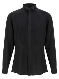 Pal Zileri Tuxedo Shirt Ceremony Line Black