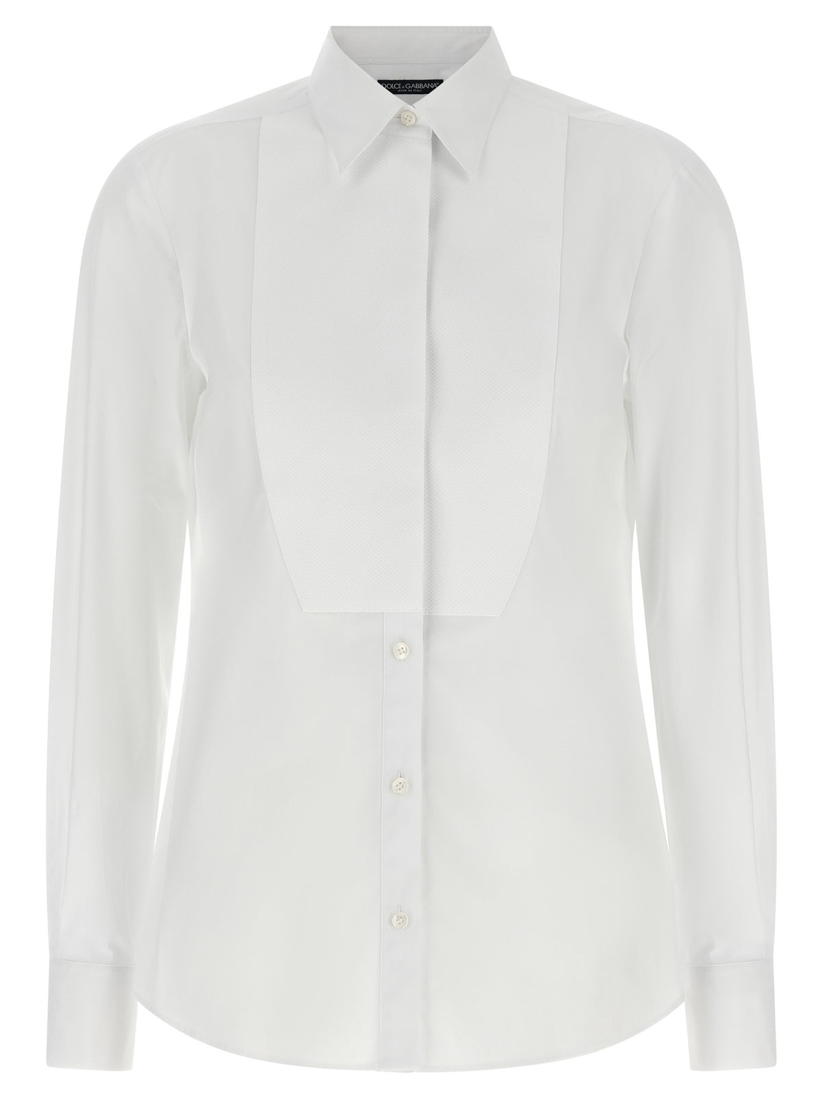 Dolce &amp; Gabbana Tuxedo Shirt White