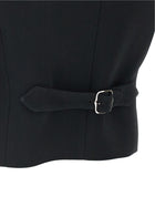 Ermanno Scervino Tuxedo Vest Black, view 4