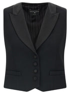 Ermanno Scervino Tuxedo Vest Black