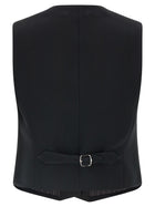 Ermanno Scervino Tuxedo Vest Black, view 2