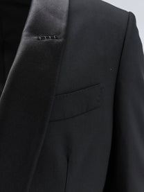 Tom Ford Men's Tuxedo Wool Blazer Black