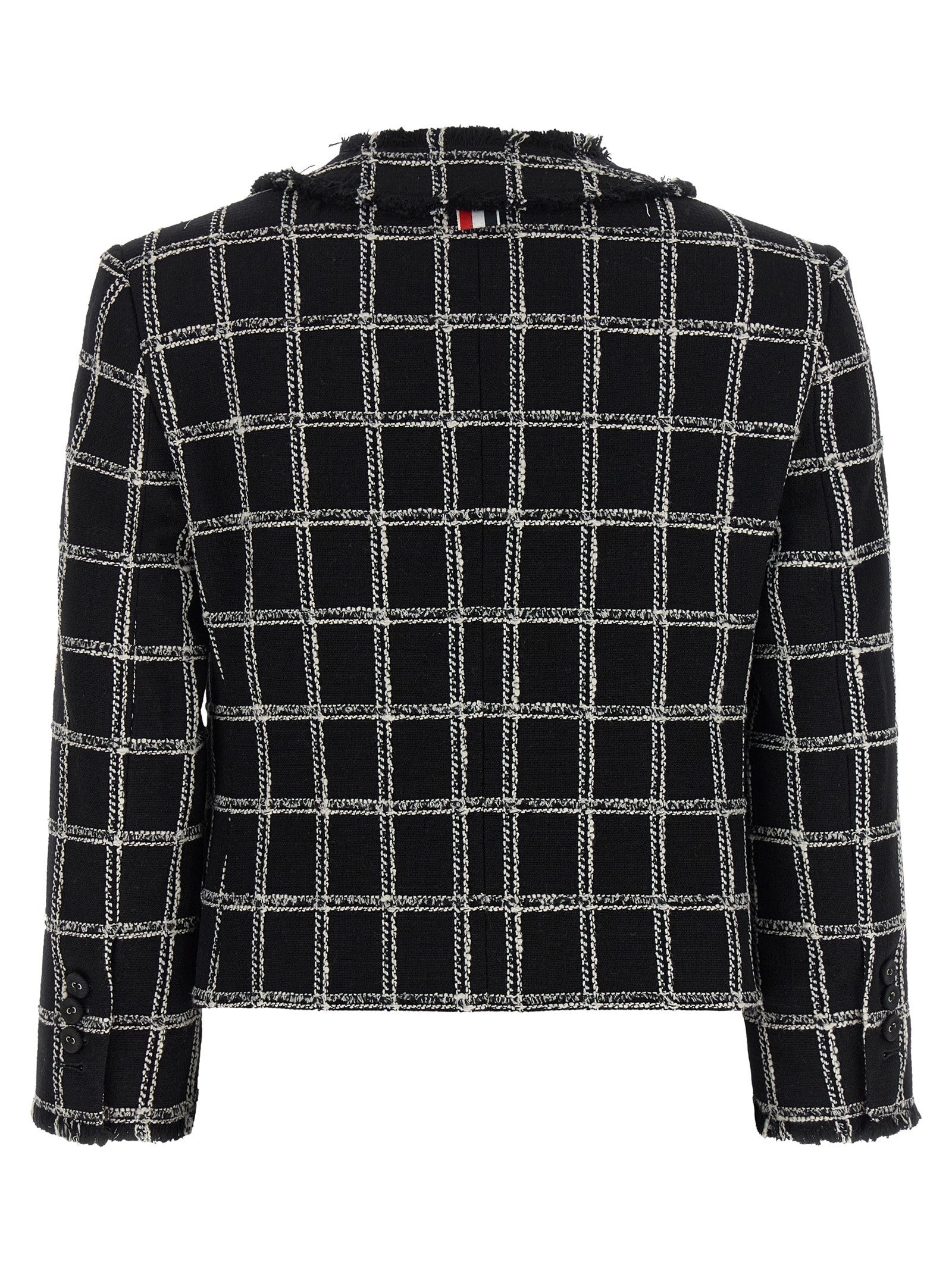 Thom Browne Tweed Blazer Gold