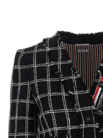 Thom Browne Tweed Blazer Gold